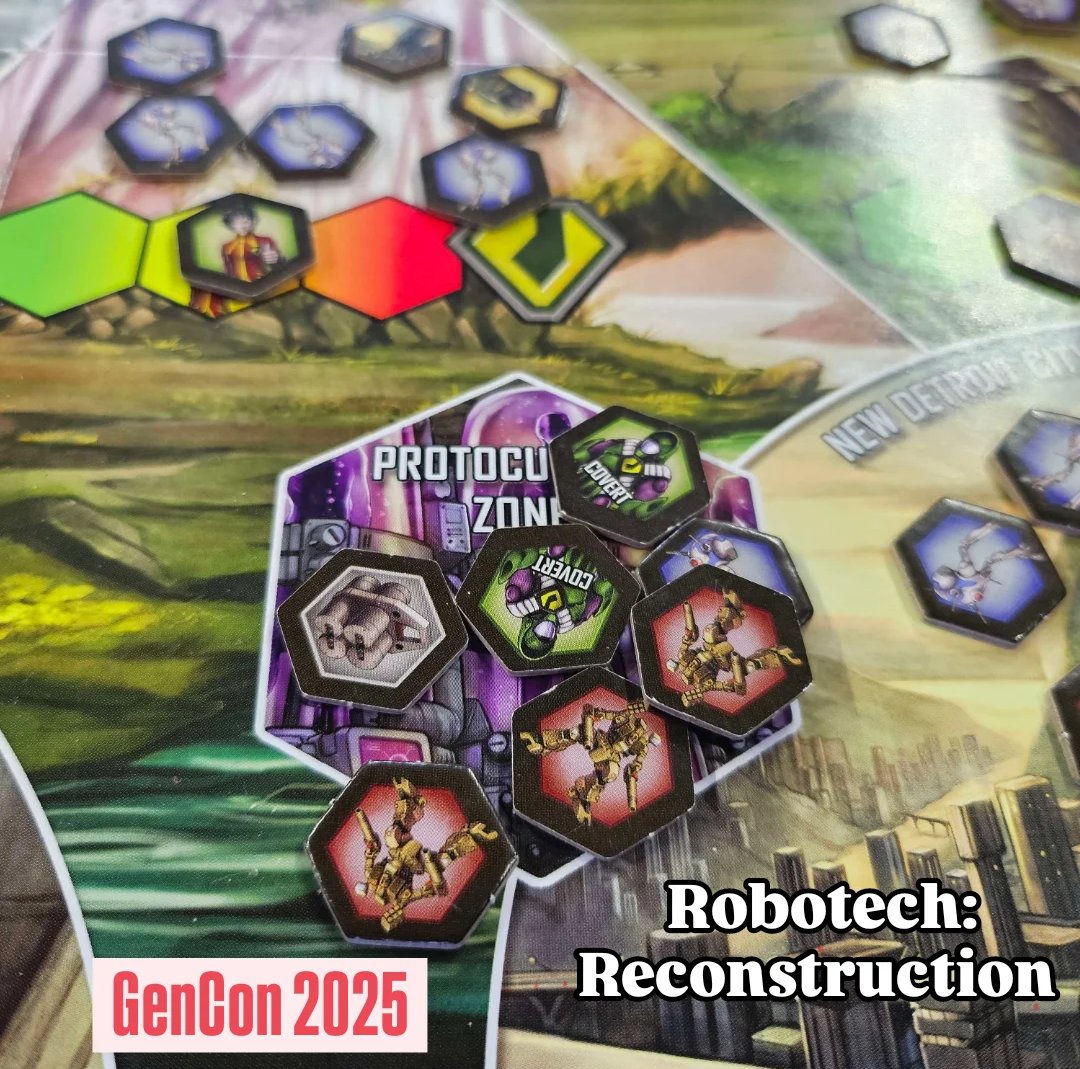 drwictz's tweet image. The Robotech Defense Force Secures the Government's finances from the rift raft

#robotechreconstruction at #GenCon #GenCon2025