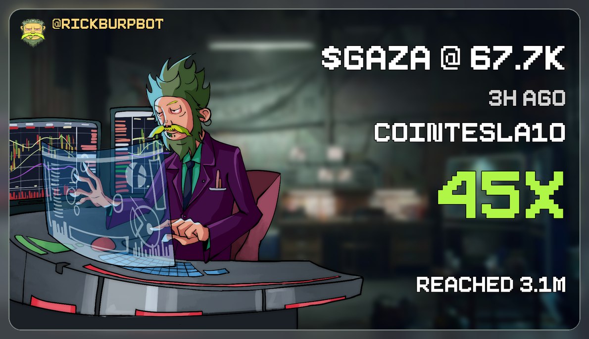 Why waste time in scammy groups when you can be early on the alpha plays? 

Join us !

$GAZA 45X