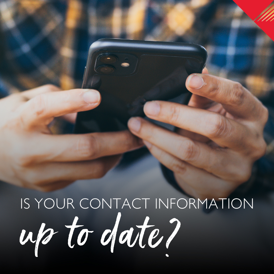 During wildfire season, and every season, it’s crucial that we can reach you quickly. Make sure your phone number, email, and other contact information are up to date so you never miss an important alert.

Log in and update your information now- csapps.rockymountainpower.net/idm/my-account