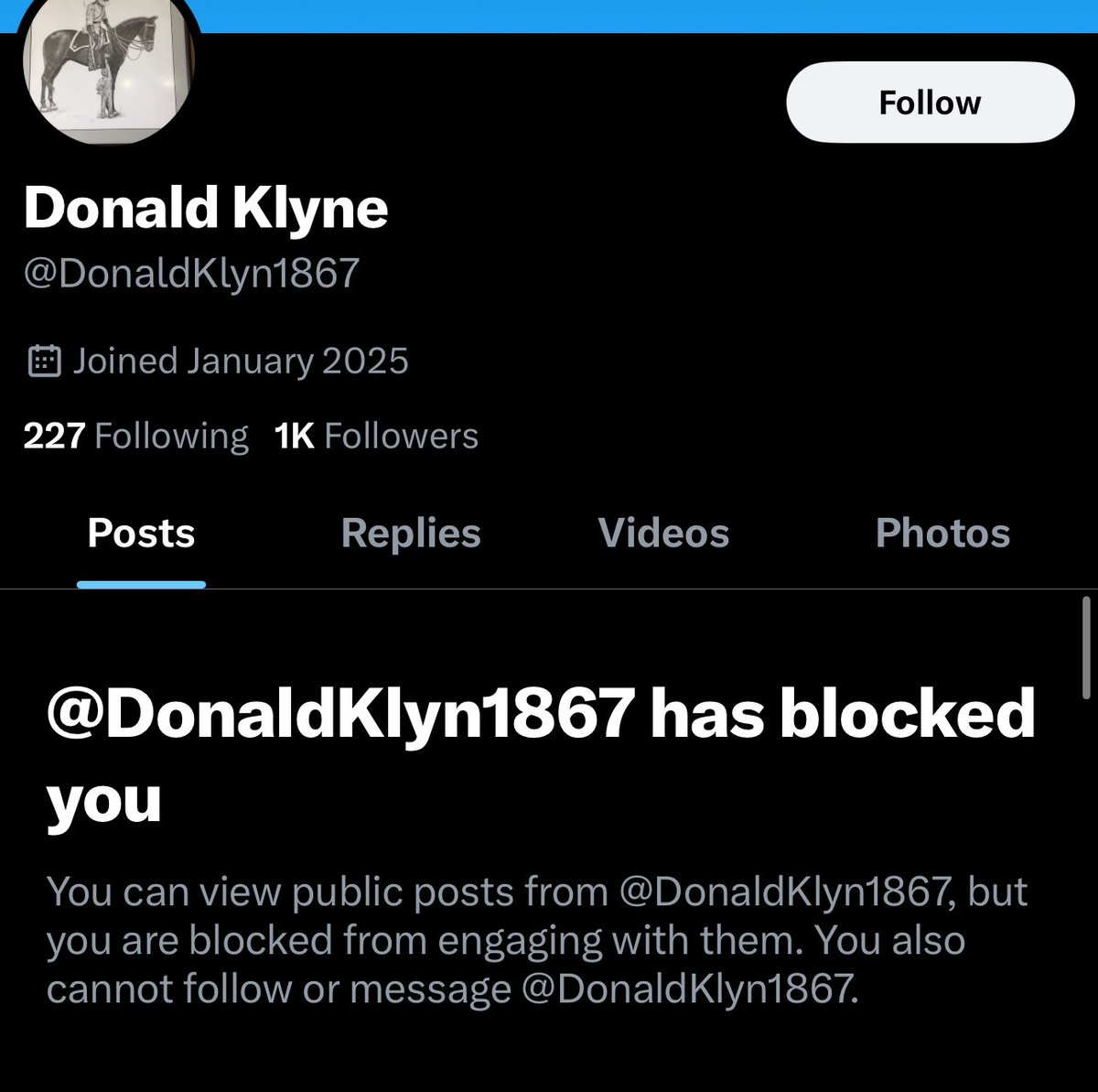 Blocked by another liberal snowflake. They comment and block you right after. It almost feels like doorbell ditching from these liberal lunatics! 🤣 scared of a response. 🤣