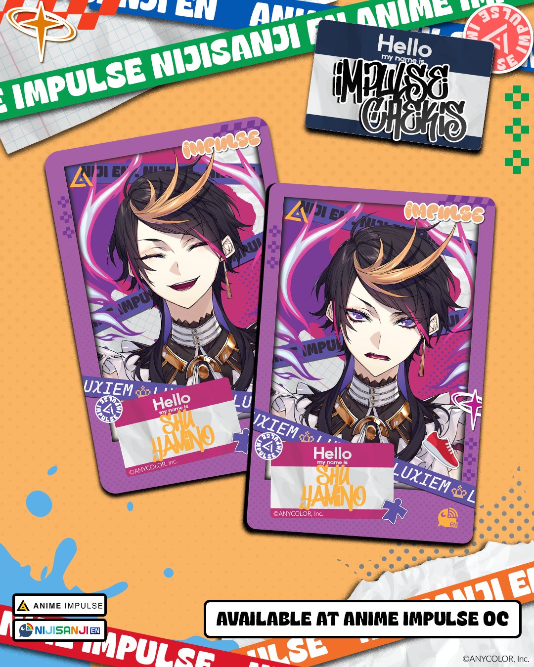 クロード・クローマーク　誕生日キャンバスパネル Claude Clawmark Birthday Goods & Voice 2024 – NIJISANJI EN