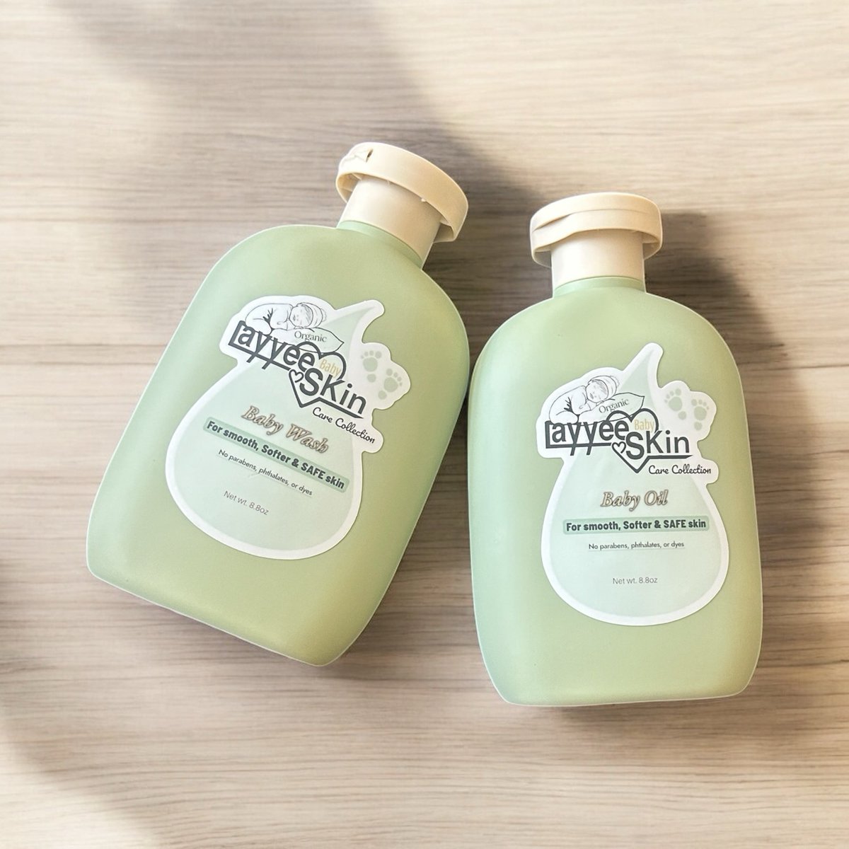 ShaylaaLayyeee's tweet photo. Something soft, safe &amp; special is coming for your little one 🍼✨ Introducing LayyeeSkin Baby Wash &amp; Baby Oil ,crafted for smooth, gentle care from day one.

Follow our Ig @layyeeskin 

Just pure love in every drop 💚
#LayyeeSkin #ComingSoon #OrganicBabyCare #SafeSkinForBabies https://t.co/bL73WO5gt4