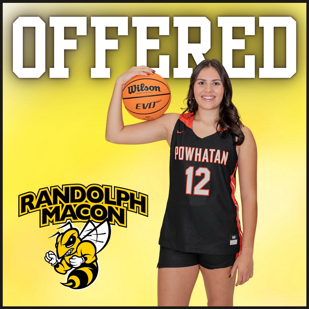Addie Delaney (@addiedelaney12) on Twitter photo After a great conversation with <a href="/burke_lindsey/">Lindsey Burke-Eberhart</a>, I am excited to receive an offer to play at <a href="/RMCWBB/">Randolph-Macon Women's Basketball</a> !
<a href="/powhatanhsath/">Powhatan High School Athletics</a>
<a href="/powgirlsbball/">Powhatan High School Girls Basketball</a> After a great conversation with <a href="/burke_lindsey/">Lindsey Burke-Eberhart</a>, I am excited to receive an offer to play at <a href="/RMCWBB/">Randolph-Macon Women's Basketball</a> !
<a href="/powhatanhsath/">Powhatan High School Athletics</a>
<a href="/powgirlsbball/">Powhatan High School Girls Basketball</a>
