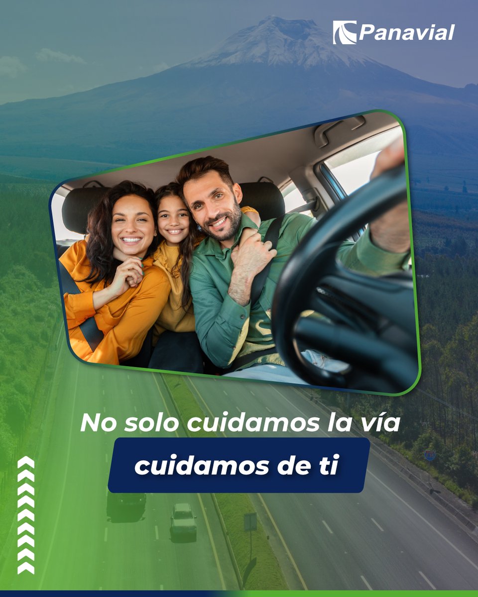 En Panavial, no solo cuidamos la vía… también cuidamos a quien la transita 💚
🌄 ¡Llegaron las vacaciones ! Y sabemos que muchos saldrán a recorrer el país 🚗✨
No te preocupes, estamos pendientes de ti 24/7 con servicios totalmente gratuitos y con vías de primera.