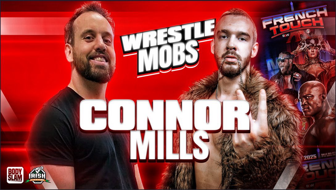 Mark (@wrestlemobs) on Twitter photo My sit down with the incredible Conor Mills ahead of this month's MASSIVE @BZW_wrestling <a href="/APCcatch/">APC CATCH</a> French Touch show is now LIVE on <a href="/BodyslamNet/">BODYSLAM.NET | WWE & AEW Wrestling News</a> and <a href="/IRISHWRESTLING8/">Irish Wrestling & Entertainment</a> !
<a href="/SoCatchHal/">SO CATCH by Hal</a> <a href="/Casshooole/">Cassidy Haynes of Bodyslam.net</a>
youtu.be/UJVXdHULA9g?si… My sit down with the incredible Conor Mills ahead of this month's MASSIVE @BZW_wrestling <a href="/APCcatch/">APC CATCH</a> French Touch show is now LIVE on <a href="/BodyslamNet/">BODYSLAM.NET | WWE & AEW Wrestling News</a> and <a href="/IRISHWRESTLING8/">Irish Wrestling & Entertainment</a> !
<a href="/SoCatchHal/">SO CATCH by Hal</a> <a href="/Casshooole/">Cassidy Haynes of Bodyslam.net</a>
youtu.be/UJVXdHULA9g?si…