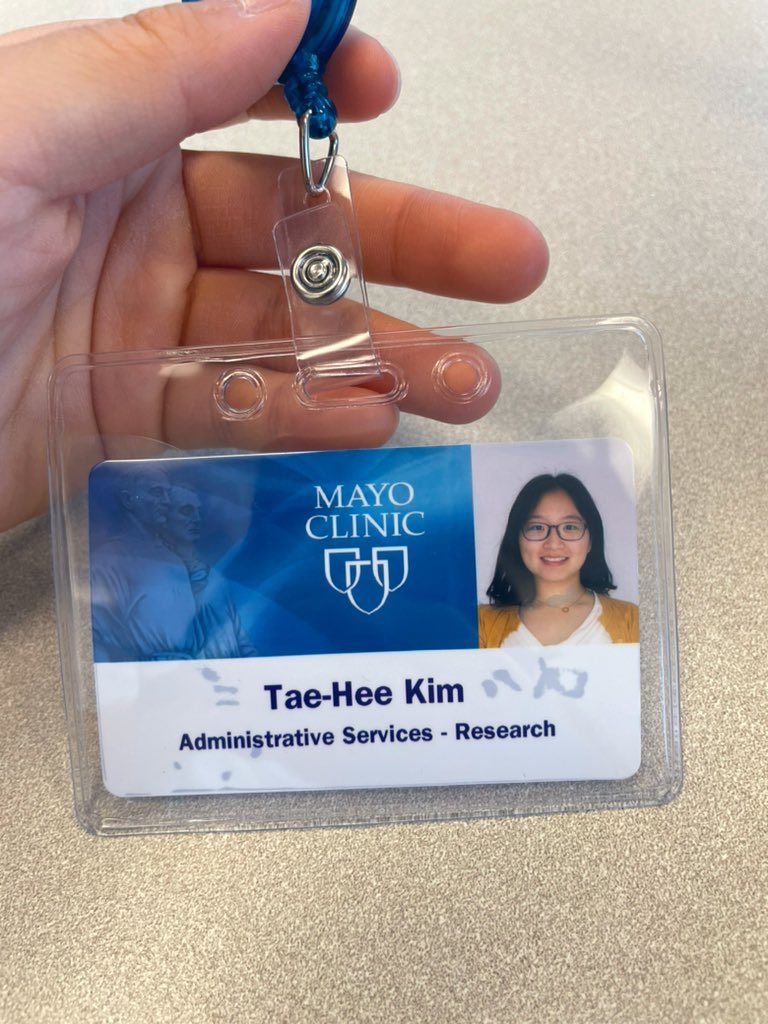 Tae-Hee Kim (@taeheekim406) on Twitter photo Finished core clerkships and officially started my ✨big girl job✨ at <a href="/MayoUrology/">Mayo Clinic Urology</a> as a Grainger Research Fellow! I’m incredibly grateful for this opportunity and excited to keep learning, connect with peers and mentors, and contribute to urologic research.
#urosome #urology Finished core clerkships and officially started my ✨big girl job✨ at <a href="/MayoUrology/">Mayo Clinic Urology</a> as a Grainger Research Fellow! I’m incredibly grateful for this opportunity and excited to keep learning, connect with peers and mentors, and contribute to urologic research.
#urosome #urology