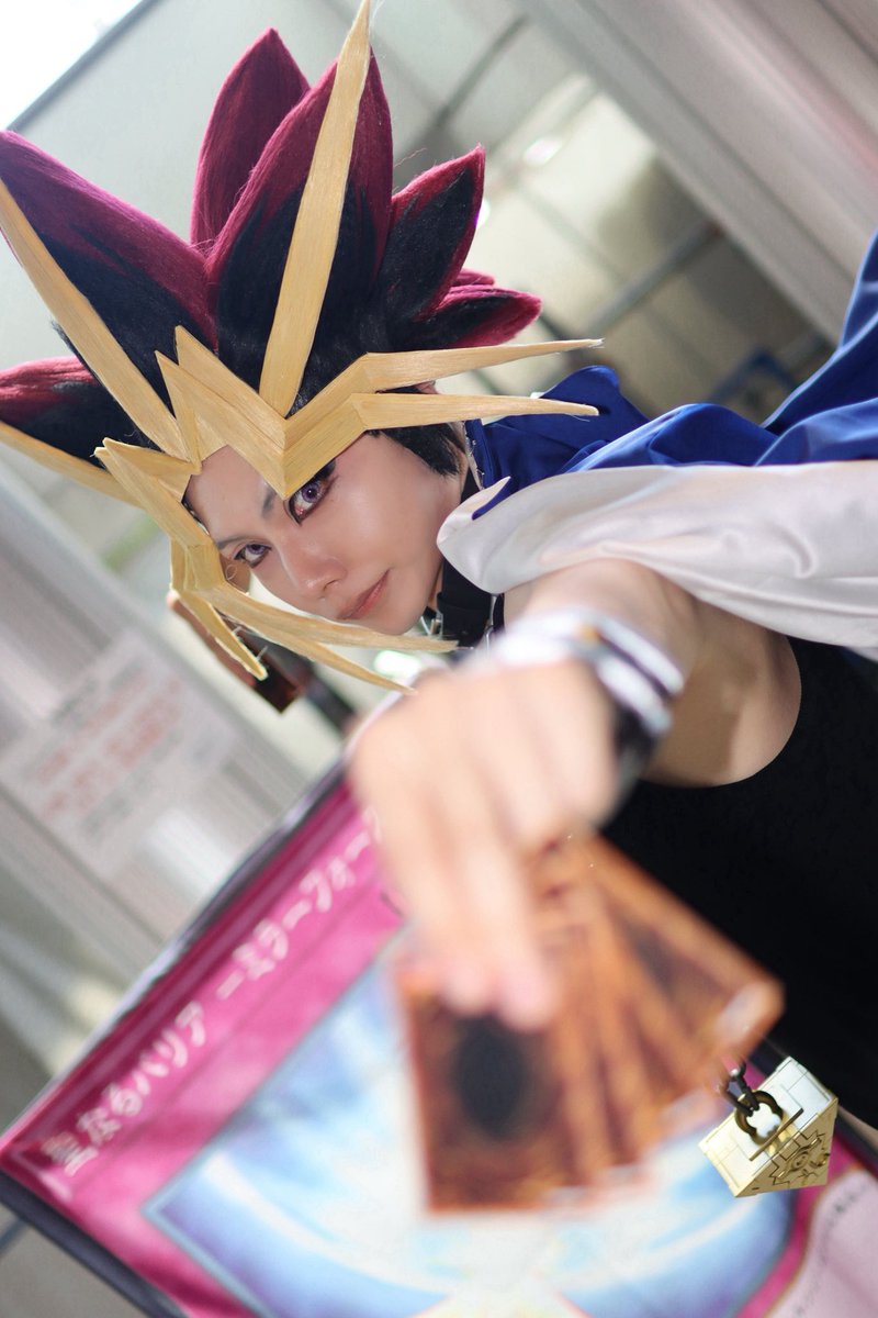 ⚠️cosplay

遊戯王デュエルモンスターズ
闇遊戯

 #コスサミ2025
 #コスサミ