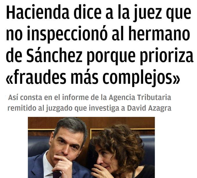 Recuérdalo cuando Hacienda te investigue por 100 euros de tu cuota de autónomo.