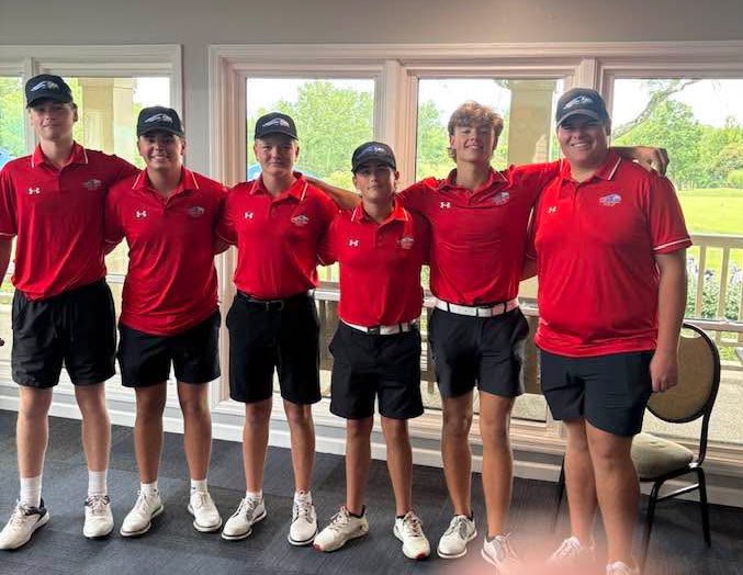 Clinton-Massie Athletics (@clintonmassiead) on Twitter photo ποΈββοΈ Nice team effort from our Clinton-Massie Boys Golf Team! ποΈββοΈ
The Falcons brought home a 2nd place finish at the Dayton Christian Invitational.
π₯ Individual Scores:
Jack DeHart β 76
Colson Morgan β 77
Wyatt Scott β 83
Evan Jett β 83
Jenner Gambill β 84
Corey Frisch β 103 ποΈββοΈ Nice team effort from our Clinton-Massie Boys Golf Team! ποΈββοΈ
The Falcons brought home a 2nd place finish at the Dayton Christian Invitational.
π₯ Individual Scores:
Jack DeHart β 76
Colson Morgan β 77
Wyatt Scott β 83
Evan Jett β 83
Jenner Gambill β 84
Corey Frisch β 103