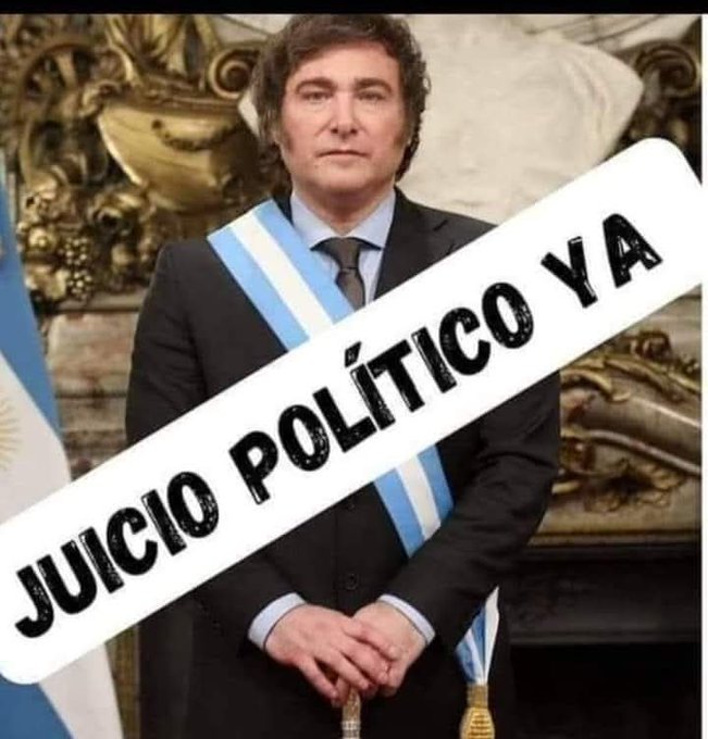 Soledad Gimenez (@gisoleok) on Twitter photo 🔴 VAMOS A SEGUIMOS LOS QUE ESTAMOS EN CONTRA DE ESTE GOBIERNO DE MIERDA‼️
Si pensas que Milei es un desquiciado y que no está a la altura del cargo que ocupa, dale RETUIT y nos seguimos! 🔴 VAMOS A SEGUIMOS LOS QUE ESTAMOS EN CONTRA DE ESTE GOBIERNO DE MIERDA‼️
Si pensas que Milei es un desquiciado y que no está a la altura del cargo que ocupa, dale RETUIT y nos seguimos!