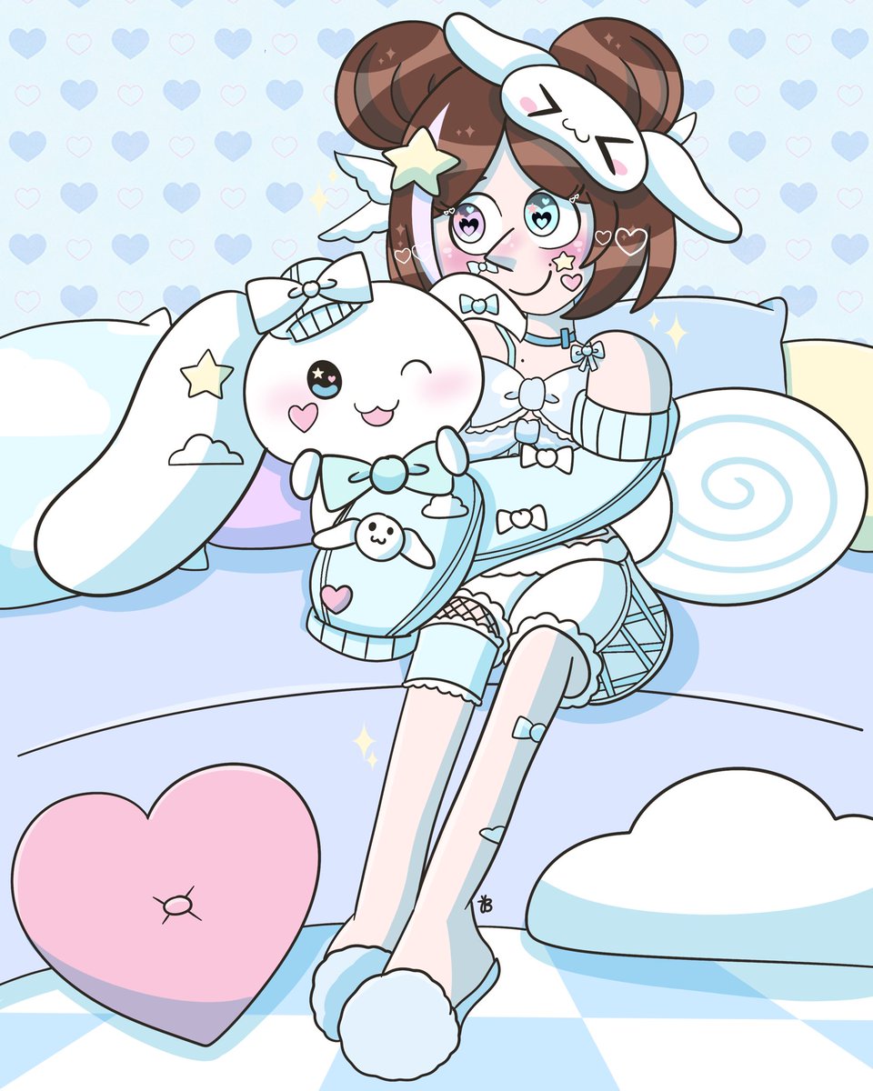 My most recent entries to several #DTIYS contests! ⭐️
This time around we have:

🐸 #cuteartdemaria10k
🐰 #clubkiddiedtiys
🤍 #cinnadivydtiys - starring <a href="/DivergenceArt_/">Divergenceart💜Commissions open💜</a> and Cinnamoroll!

Which is your favorite?

#drawthisinyourstyle #sanrio #cinnamoroll #サンリオ #シナモロール