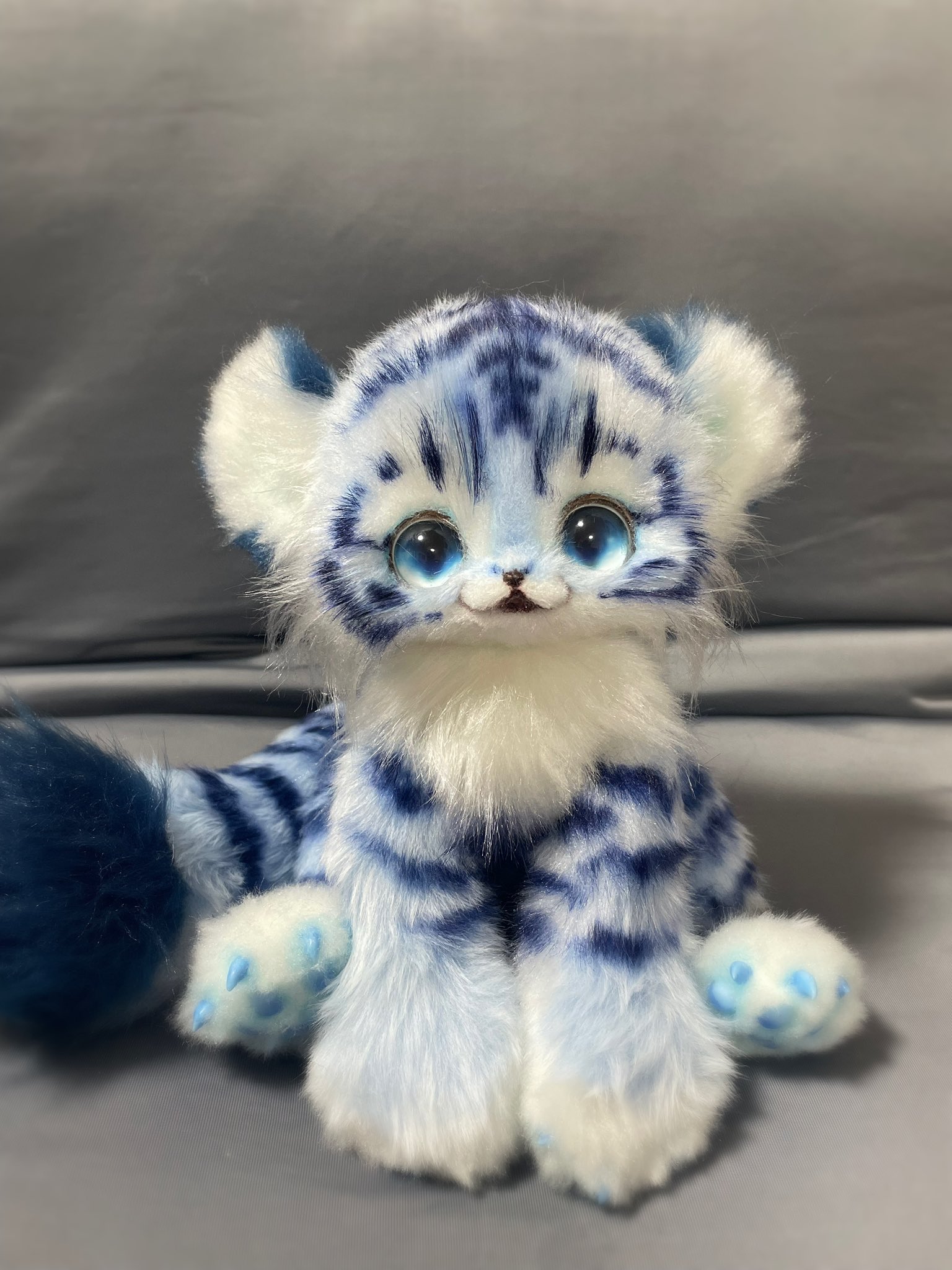 ハンドメイドぬいぐるみ・ピアスの子 Amazon | snugly モールドール モール人形 【完成品】 手芸
