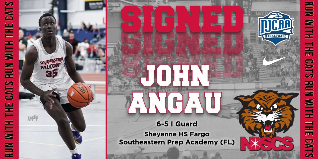 NDSCS Men’s Basketball (@ndscshoops) on Twitter photo We are excited to welcome John Angau to the #WildcatFamily John comes to us from Southeastern Prep in Florida #RWTC🐾(<a href="/JohnAngau/">John Angau</a>) We are excited to welcome John Angau to the #WildcatFamily John comes to us from Southeastern Prep in Florida #RWTC🐾(<a href="/JohnAngau/">John Angau</a>)