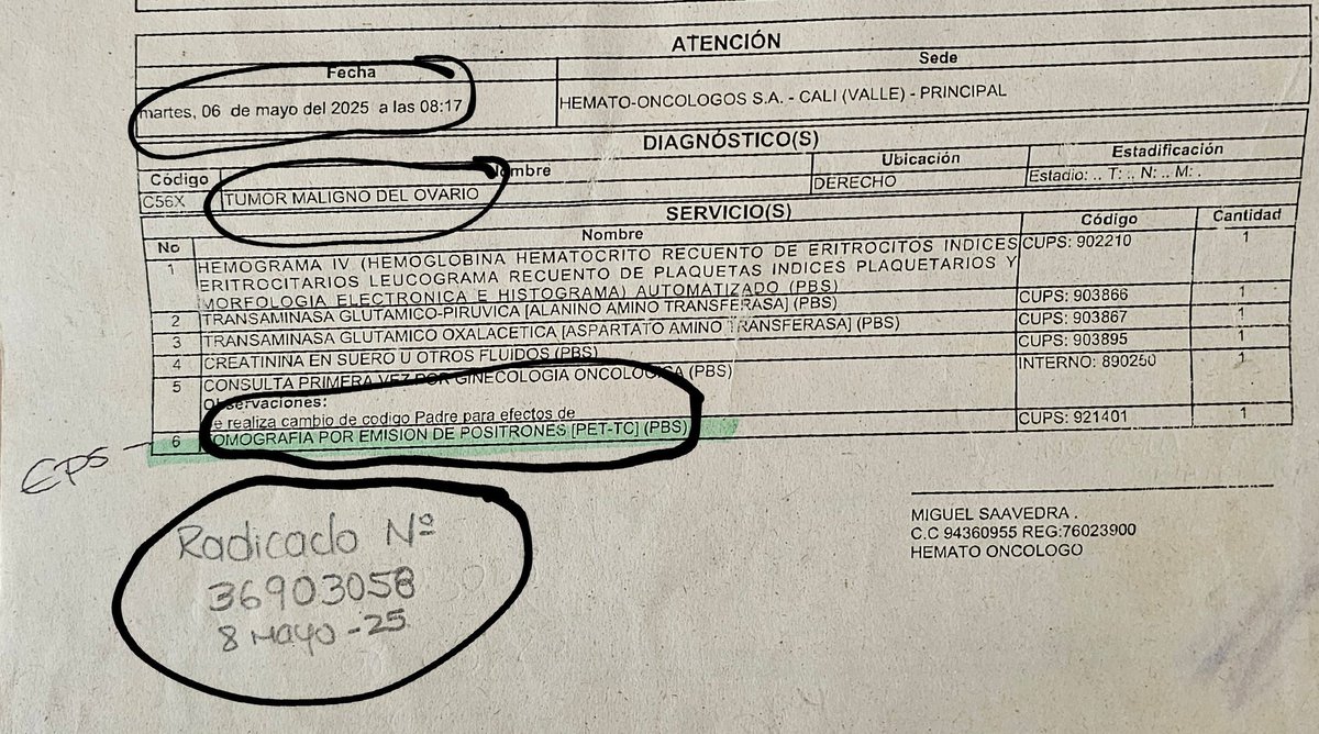 L.E.Escobar MD. (@doctorcruz2021a) on Twitter photo Señores
<a href="/EmssanarEPS/">Emssanar EPS</a>
Cordial saludo:
Respetuosamente solicito se me informe ¿Con cual de las instituciones que prestan el servicio de PET CT SCAN en la ciudad de Cali (<a href="/clinicaimbanaco/">Clínica Imbanaco</a> <a href="/CdeOccidente/">Clínica de Occidente Cali</a> <a href="/FVLCali/">Fundación Valle del Lili</a> ) tienen ustedes convenio vigente?
¿Cuál es el motivo para que el Señores
<a href="/EmssanarEPS/">Emssanar EPS</a>
Cordial saludo:
Respetuosamente solicito se me informe ¿Con cual de las instituciones que prestan el servicio de PET CT SCAN en la ciudad de Cali (<a href="/clinicaimbanaco/">Clínica Imbanaco</a> <a href="/CdeOccidente/">Clínica de Occidente Cali</a> <a href="/FVLCali/">Fundación Valle del Lili</a> ) tienen ustedes convenio vigente?
¿Cuál es el motivo para que el