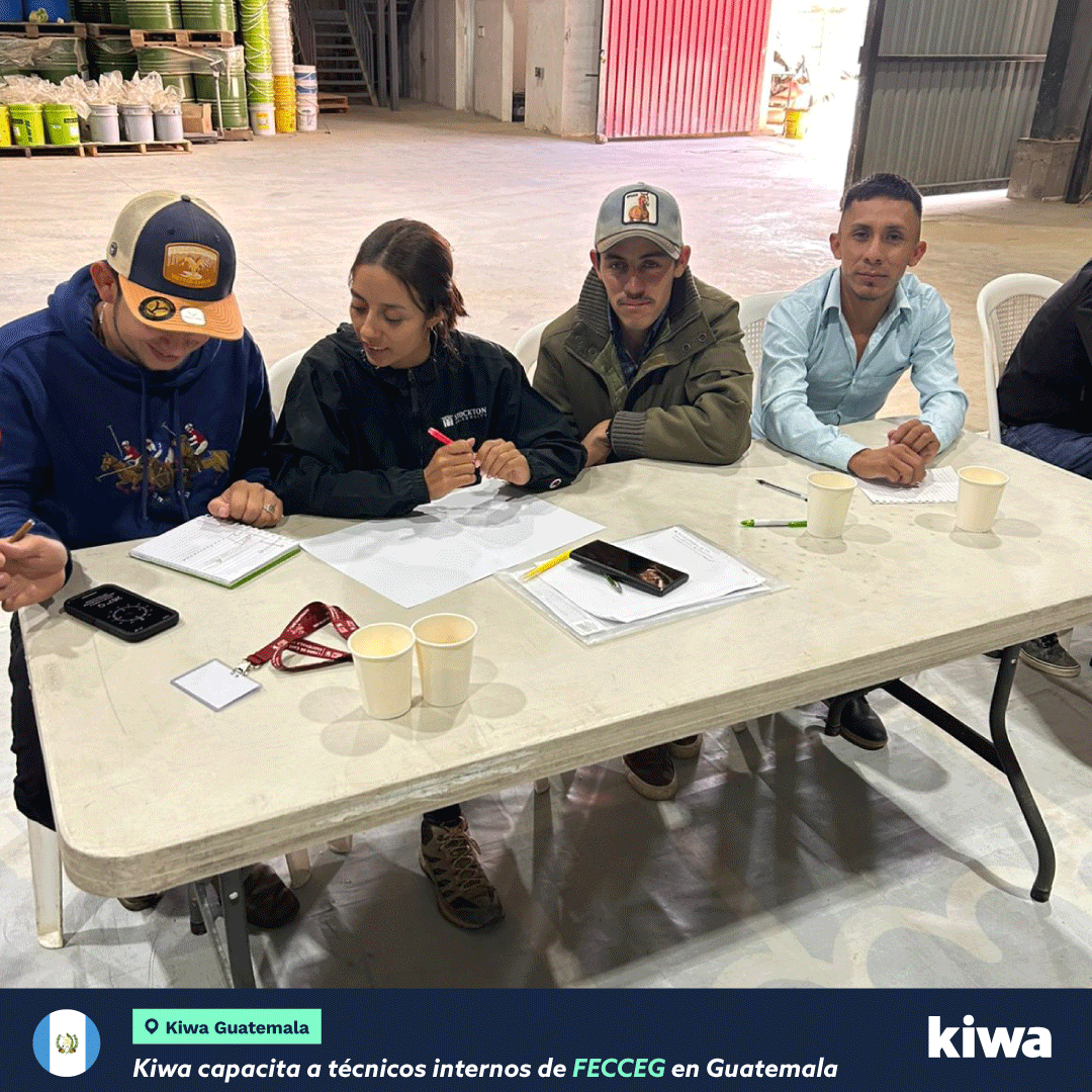 🌱 #KiwaGuatemala realizó el Curso de Inspectores Internos en Producción Orgánica para FECCEG, beneficiando a +15K familias productoras de café, miel y panela. Liderado por Ing. Karolina Lara, reafirmamos nuestro compromiso con la producción sostenible 💼
#KiwaLatam #CaféOrgánico