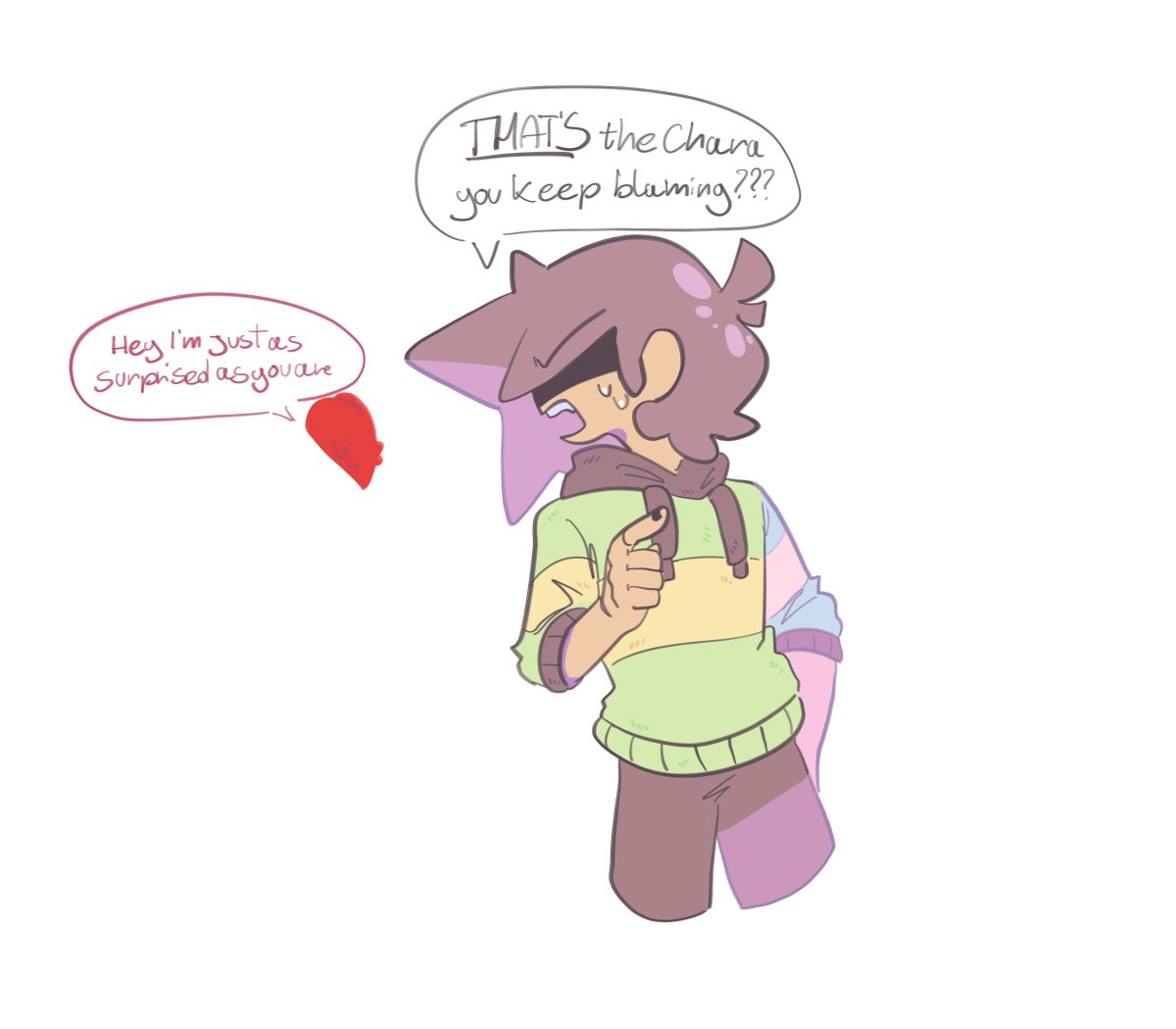 "why would chara do this"
#deltarune