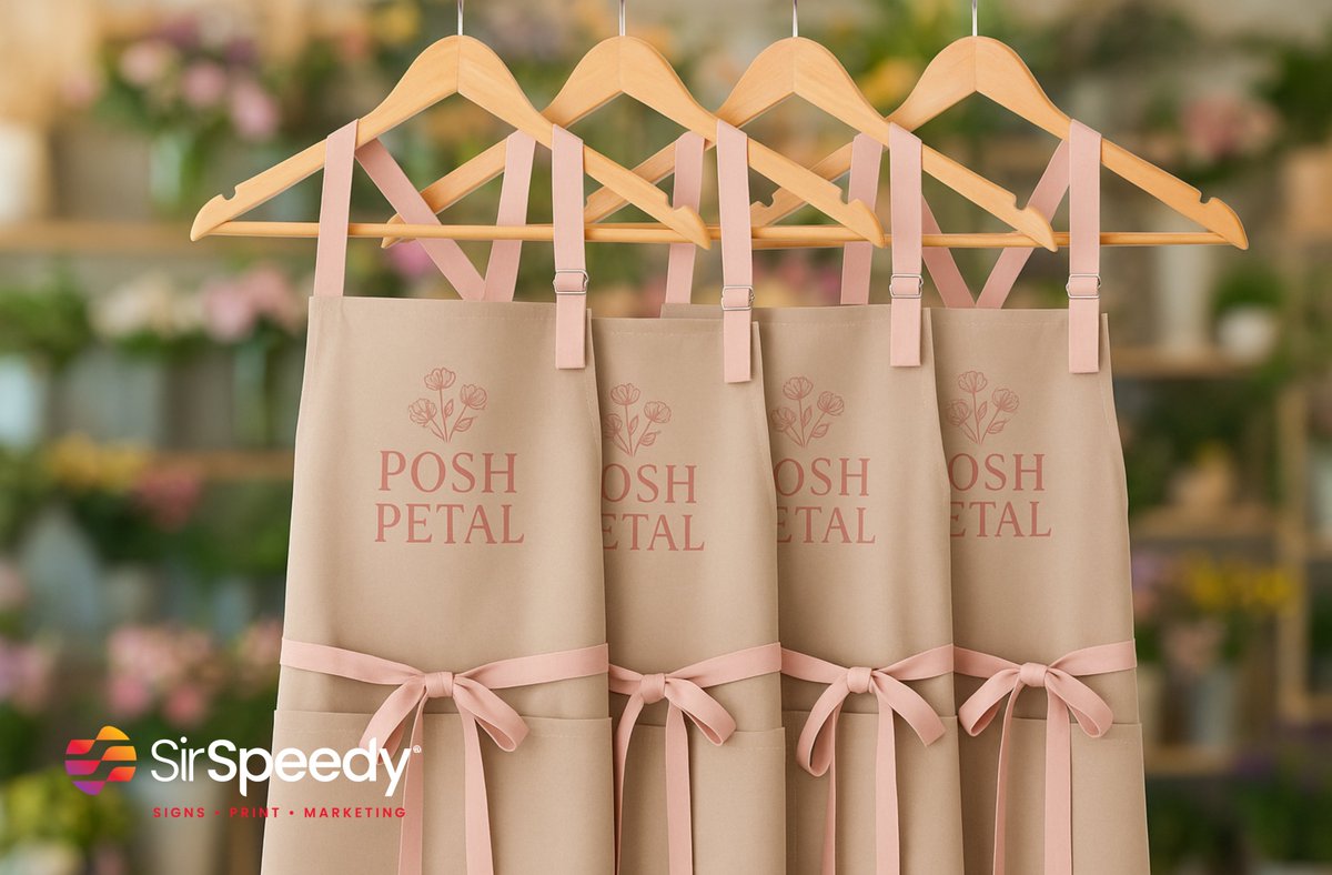 Whether it’s stitched, pressed, or printed, we make sure your name shows up with purpose. Sir Speedy offers custom apparel that elevates your brand, syncs the team and brings identity into focus.

#SirSpeedy #BrandedApparel