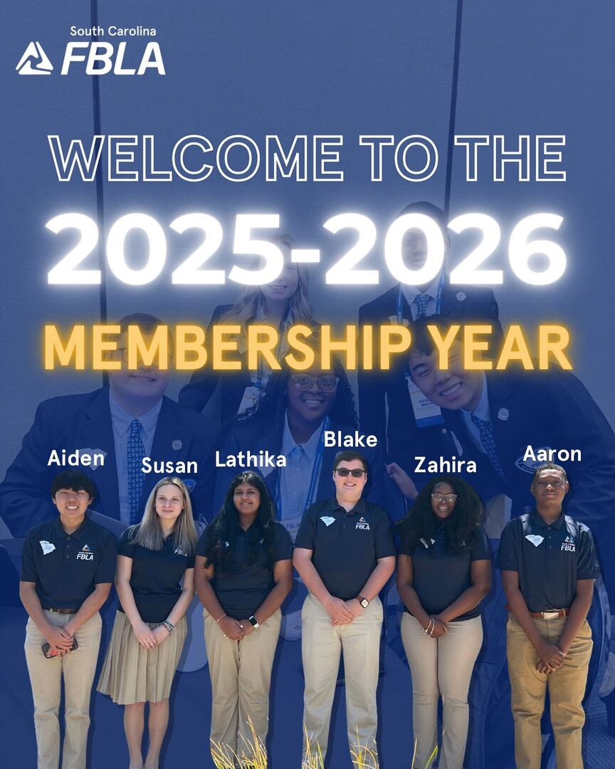 South Carolina would like to officially welcome everyone to the 2025-2026 membership year! Team 78 is very excited to help guide our state to greatness this year. Reach for Gold in everything you may undertake this upcoming year. We cannot wait to see all the achievements our s…
