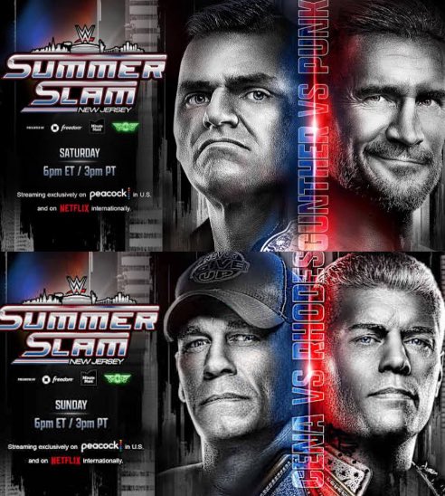 Two main events with no run ins, no shenanigans, no bullshit

Just clean graps

Make this the norm