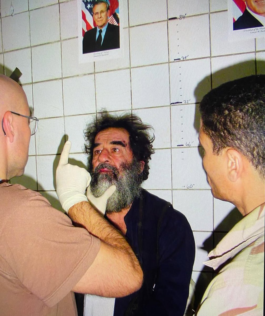 شكثر خلف صدام حسين 
 برابيك واگحاب ومخانيث 

لعنة عليه وعلى اجداده بني امية وخلفتهم النغولا