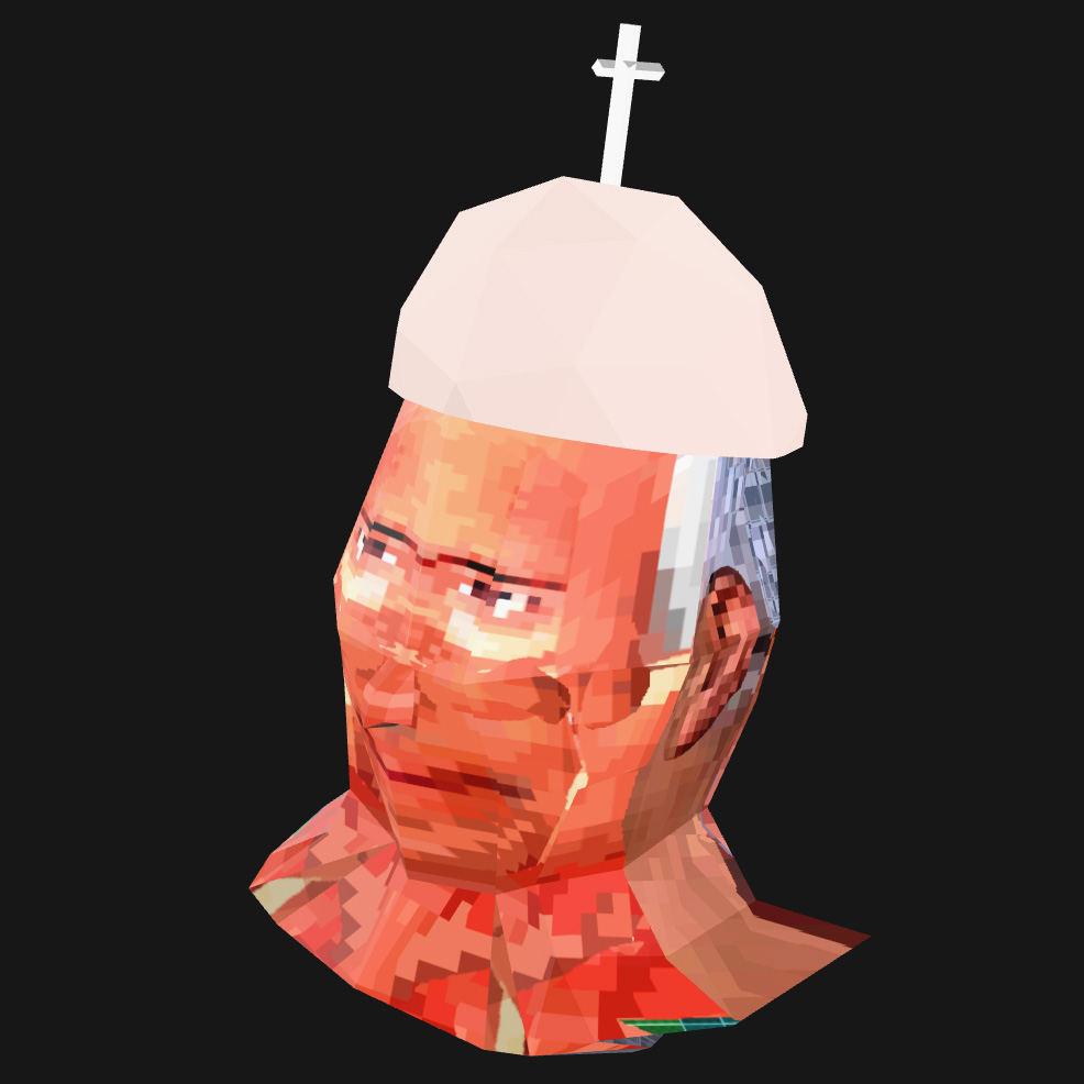 Hundreds of hours of rendering using only the finest nvidia chips

NEW POPE GUY (can't recall his name now)

by <a href="/ttiimmees/">time</a> and <a href="/vjentter/">Entter</a> 🔗⬇️