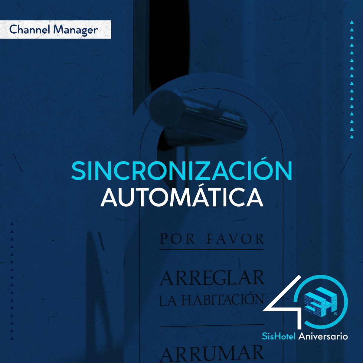 SisHotel's tweet image. Actualiza en tiempo real la disponibilidad en todos los canales de venta.

SisHotel 40 años al servicio de la hotelería.

#SisHotel #SisHotel40 #OperaciónBajoControl #ChannelManager #PMS #industriahotelera #softwareparahoteles #software