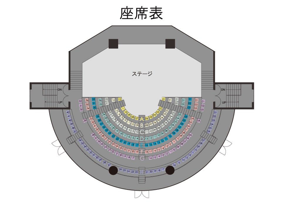 stmnymmt's tweet photo. @note 座席表
渋谷/神保町/大宮/ルミネ https://t.co/Tmls7UxkMy