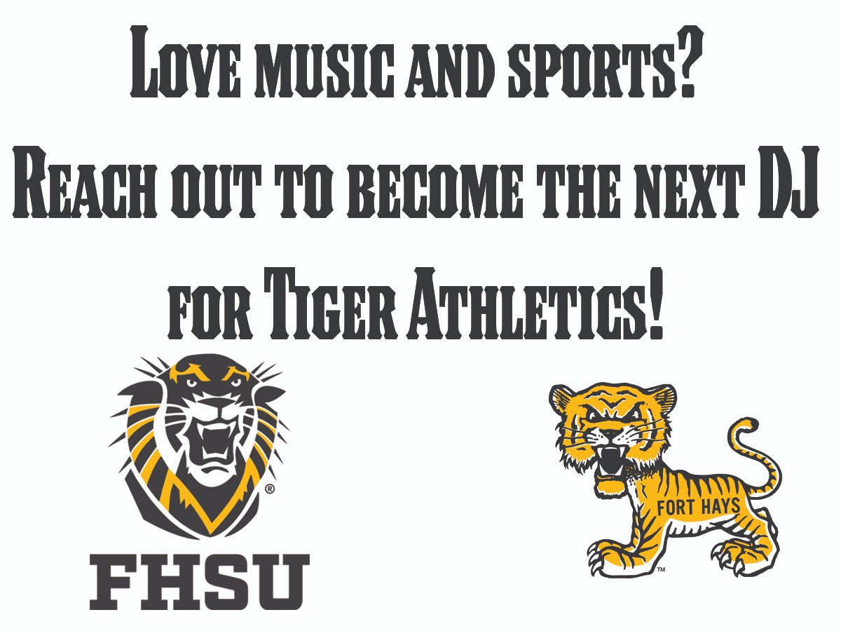 FHSU Athletics (@fhsuathletics) on Twitter photo Get paid to play music at FHSU Athletics sporting events AND sit up in the Pressbox at Lewis Field and courtside in Gross Memorial Coliseum? You can't find a better gig than that! Call 785-628-4429 or email Matt Cook at mjcook8@fhsu.edu if you are interested! Get paid to play music at FHSU Athletics sporting events AND sit up in the Pressbox at Lewis Field and courtside in Gross Memorial Coliseum? You can't find a better gig than that! Call 785-628-4429 or email Matt Cook at mjcook8@fhsu.edu if you are interested!