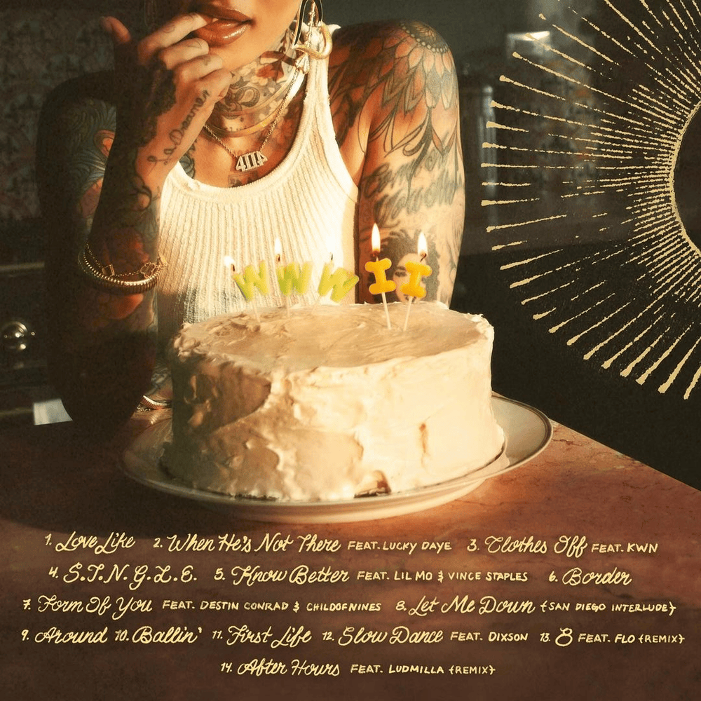 1 year ago, Kehlani released her fourth mixtape "While We Wait 2".

🌊🌼