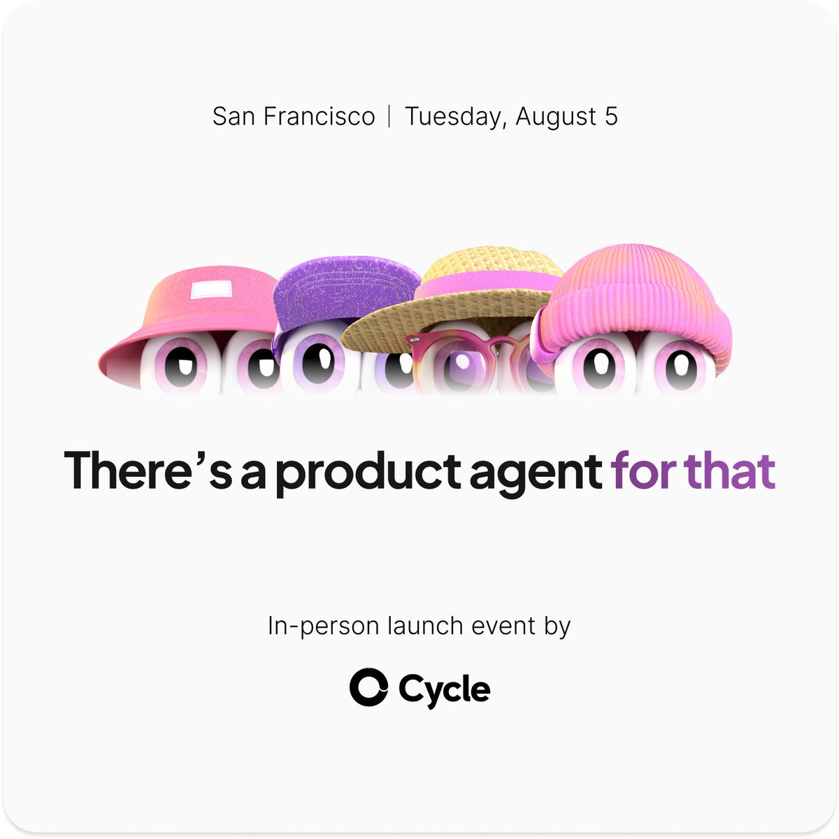 If you're in SF, swing by our launch event tomorrow! 🍻
No slides.
Just cold beers and founders + product folks.

You’ll 100% leave with fresh takes on AI (product) agents – what’s real, what’s hype, and what’s coming next.

9 spots left

Grab yours 👉 lu.ma/40ygzott?utm_s…