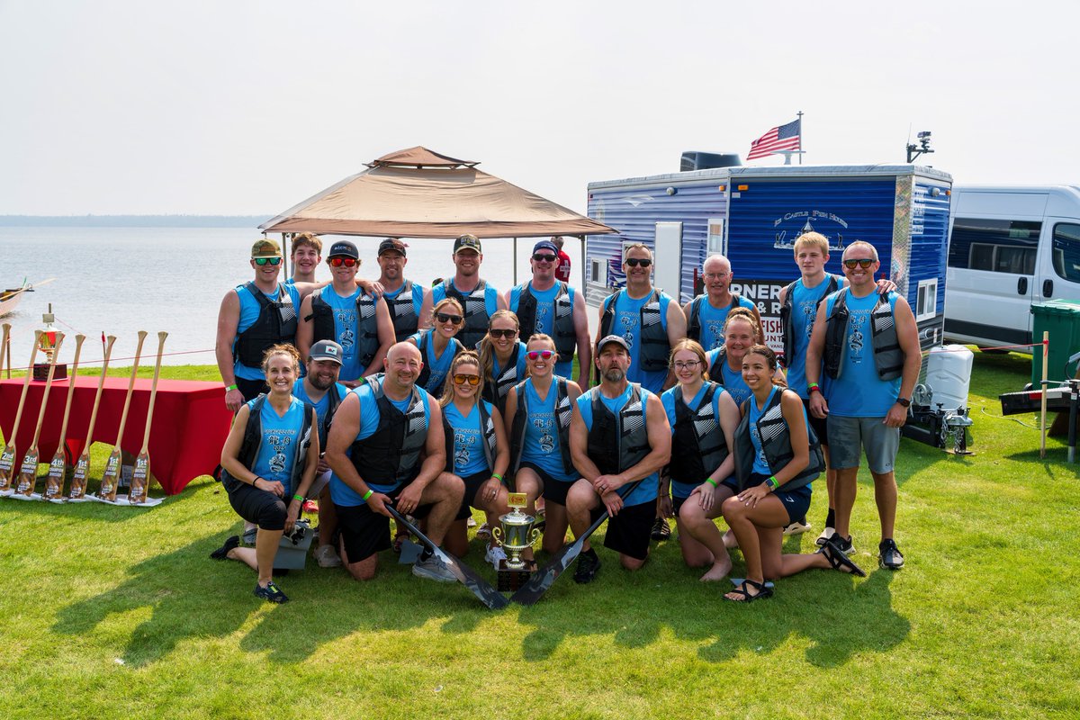 🐲 Shoutout to the PBC Dragon Boat teams: The Need for Giga-Speed and Giga Paddlers on their impressive 9th and 10th place finishes at the Lake Bemidji Dragon Boat Festival! 

Extra kudos to the Giga Paddlers for bringing home the Media Cup (whoop-whoop!)! 🏆