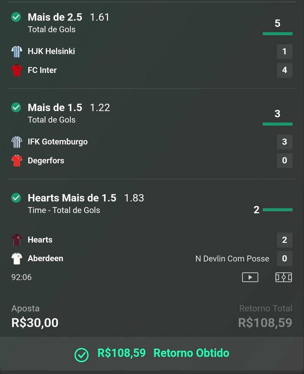 A fase no meu grupo no Telegram é boa demais!

✅ Cravamos essa linda Odds 8.5+

✅ Na segunda, teve green de Odds 3.6+ na tripla de gols.

Tudo lançado 100% de graça.

Já preparei um palpite pra curtir o Dérbi.

👉 Para pegar, basta acessar o link: t.me/+WBv6BsjCxDfEg…