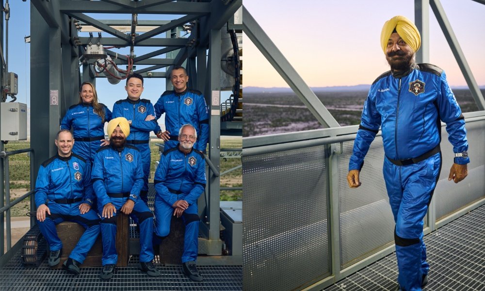 On 3rd August 2025, Jeff Bezos' Blue Origin launched its NS-34 mission. Among the crew: Arvinder Singh Bahal, a US-based real estate investor, who made history as the first Sikh to travel to space—wearing his turban, his identity, and the timeless spirit of the Khalsa into orbit.