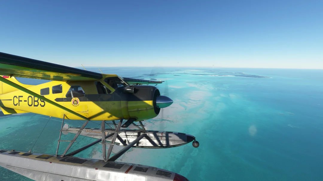 MSFSofficial's tweet image. Monday blues but make it tropical.💙Have a great week, simmers.

📸Screenshot by Miserable-Relief-638 (Reddit) in the De Havilland DHC-2 Beaver

#msfs #flightsim