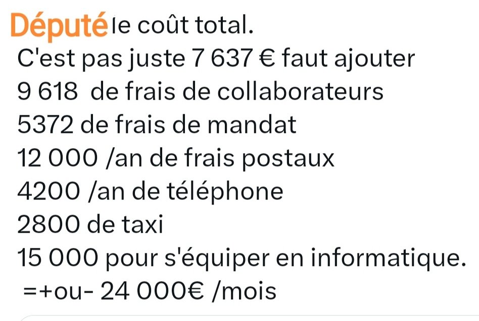 On est le 5 août, les députés n'ont toujours pas renoncé à leurs privilèges.🥱
Pas un n'a fait une proposition de loi pour les réduire même. 🙃
#CestLeContribuableQuiPaye