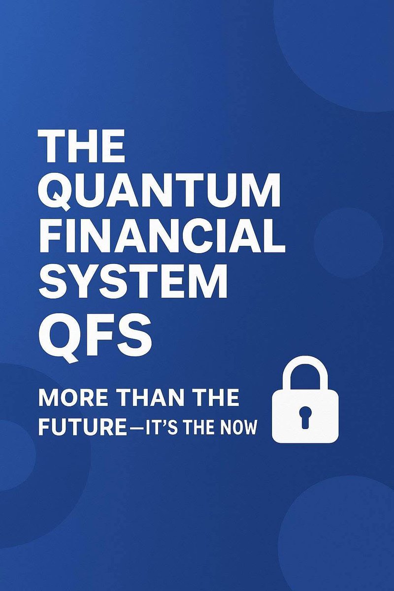 Thank God for Donald Trump
As banking system and stock markets are crashing. Donald Trump has recommended that the world and his people should save their money in the new financial system (QFS security website) by holding the ISO 20022 coins avoid losing their assets.