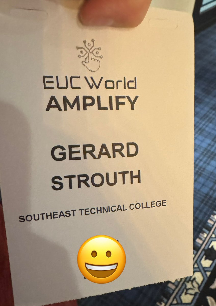 Excited for #EUCWorld