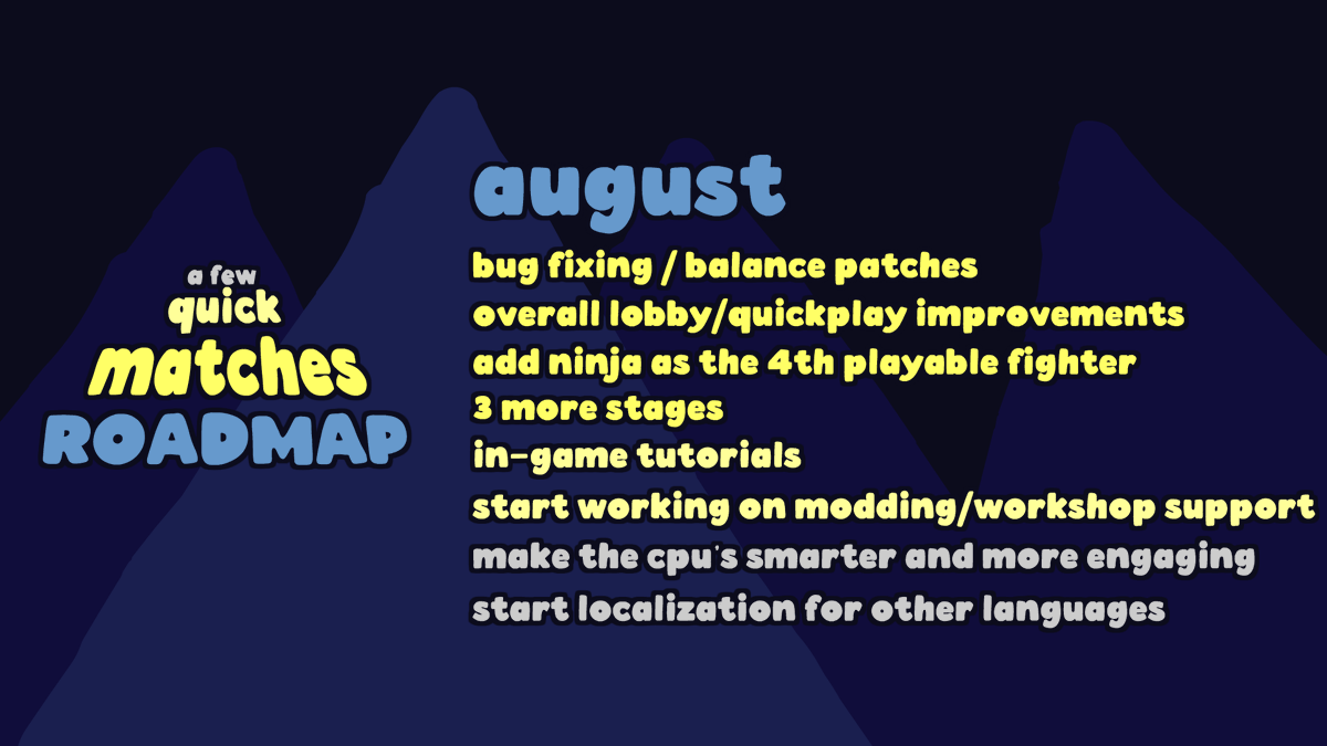 A FEW QUICK MATCHES tweet media