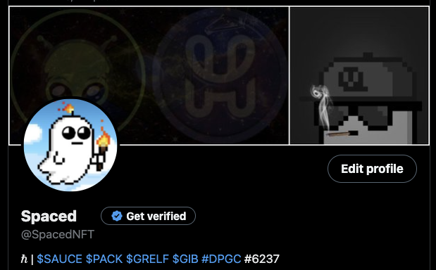 SpacedNFT's tweet photo. @Hobley___ lets fkn #DeadPixel https://t.co/kg219WqJRO