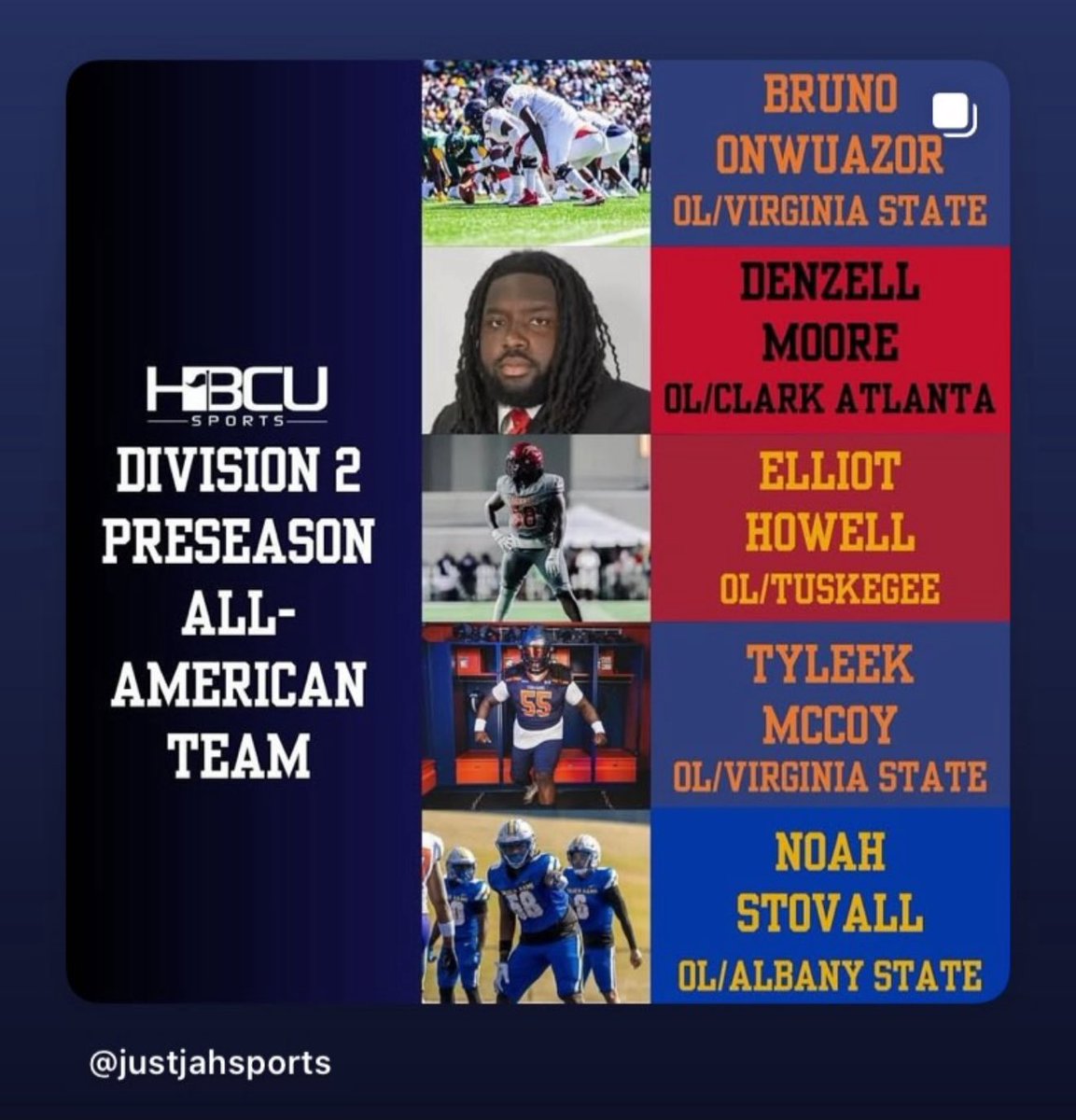 Mike Hayde (@coachmikehayde) on Twitter photo Congratulations to Armone + Denzel
#BeTheReason #EveryDayCounts
<a href="/CAU_Football/">Clark Atlanta Football</a> <a href="/CAU_Football/">Clark Atlanta Football</a> <a href="/CAU/">Clark Atlanta Univ.</a> <a href="/teddyk95/">Teddy Keaton</a> <a href="/TheSIAC/">The SIAC</a> <a href="/Cole2Coach/">L.C.COLE</a> <a href="/MarvinCunningh2/">Marvin Cunningham</a> <a href="/suttonlegendary/">Coach Frank Sutton Jr., Ed.S.</a>
<a href="/coachdjjackson/">Derrick Jackson</a> <a href="/nyejawarner/">Nyeja Warner</a> Congratulations to Armone + Denzel
#BeTheReason #EveryDayCounts
<a href="/CAU_Football/">Clark Atlanta Football</a> <a href="/CAU_Football/">Clark Atlanta Football</a> <a href="/CAU/">Clark Atlanta Univ.</a> <a href="/teddyk95/">Teddy Keaton</a> <a href="/TheSIAC/">The SIAC</a> <a href="/Cole2Coach/">L.C.COLE</a> <a href="/MarvinCunningh2/">Marvin Cunningham</a> <a href="/suttonlegendary/">Coach Frank Sutton Jr., Ed.S.</a>
<a href="/coachdjjackson/">Derrick Jackson</a> <a href="/nyejawarner/">Nyeja Warner</a>