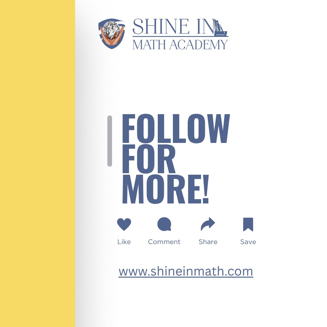 shine_in_math's tweet image. Many students spend hours studying but still struggle to retain information or apply concepts effectively. Why? Because studying harder isn’t the same as studying smarter.

#studystrategies #academicsuccess #satpreptips #shineinmathacademy #K12Tutoring #activerecall #retention