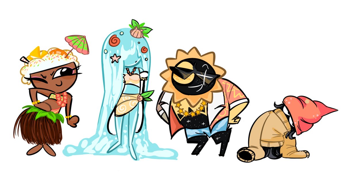 BLY_Jngles's tweet image. Redesigned my #dandysworld ocs