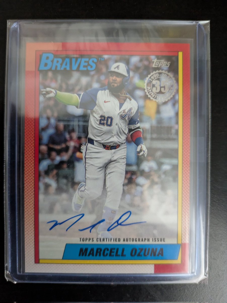 4ANR79pZenRTM29's tweet image. 開封振り返り
MLB編
2025topps series 2
hobbyやらjumboやら、、
marcell ozuna   auto✨
#TOPPS 
#toppsseries2