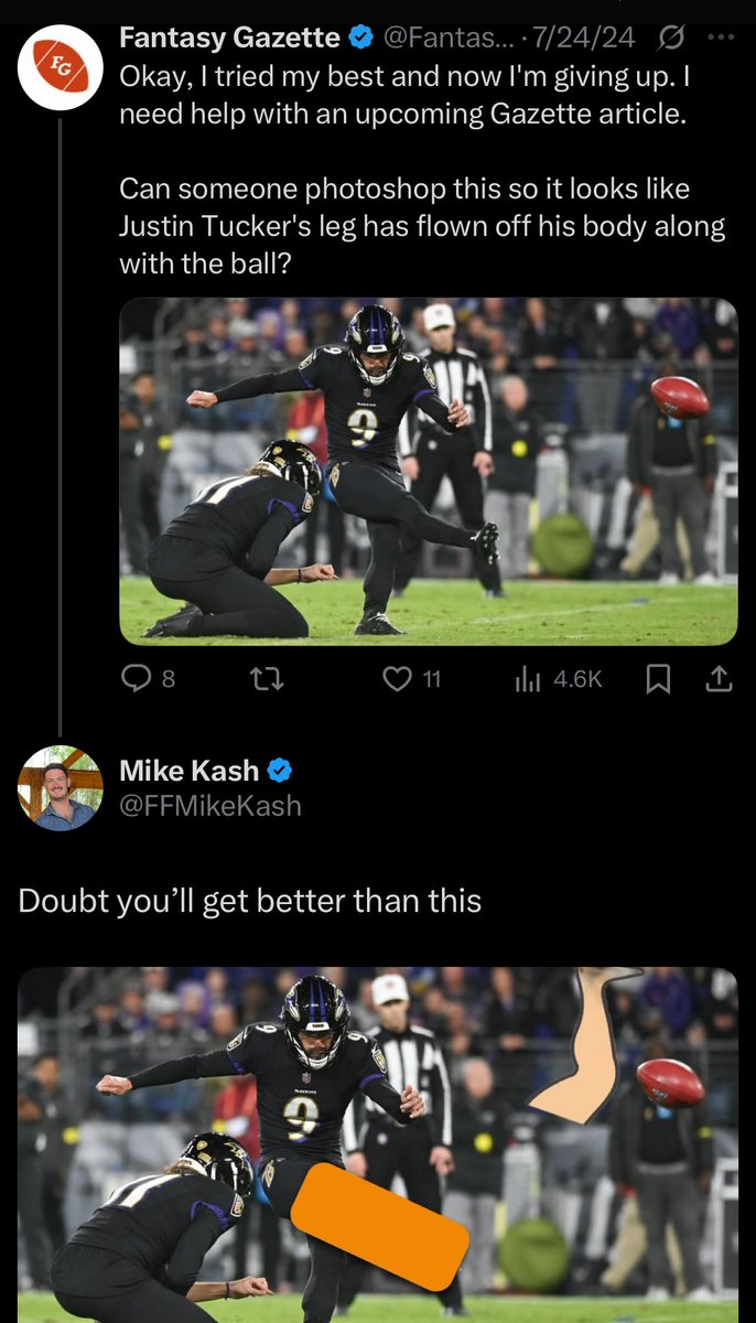 Mike Kash (@ffmikekash) on Twitter photo The Gazette was one of my favorite accounts around these parts
I’ll miss you <a href="/FantasyGazette_/">Fantasy Gazette</a> 🥺 The Gazette was one of my favorite accounts around these parts
I’ll miss you <a href="/FantasyGazette_/">Fantasy Gazette</a> 🥺