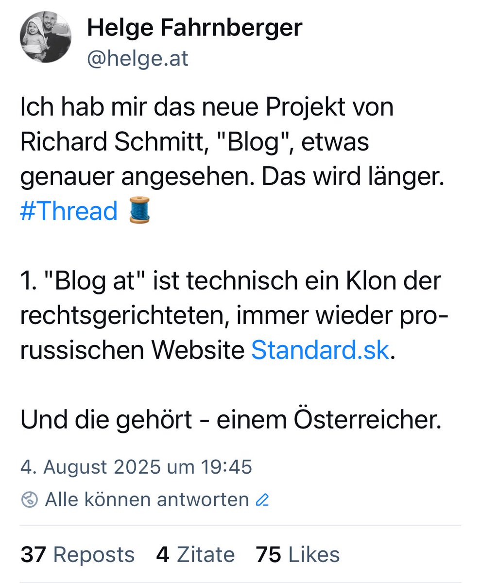 Drüben im Himmel: Wer steckt hinter Richard Schmitts neuem Projekt „Blog“?