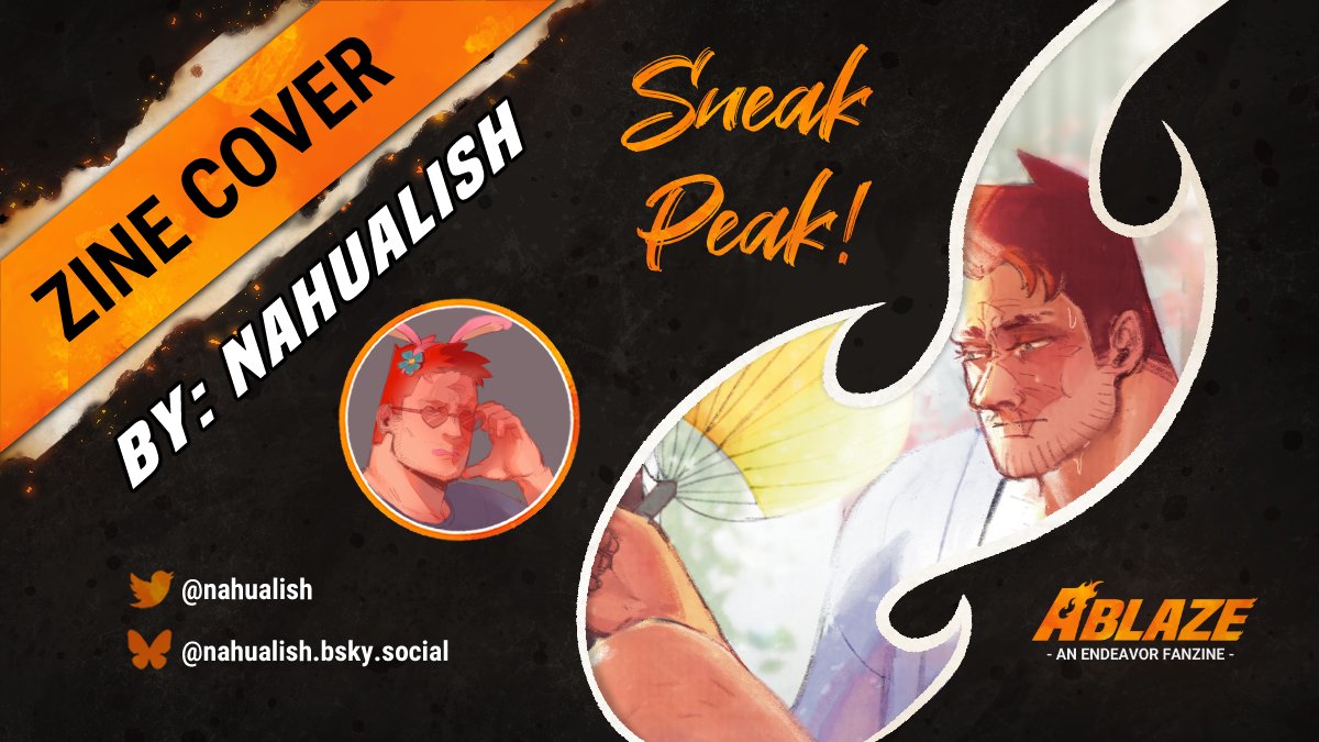 We wanted to get your anticipation ignited! Here is a sneak peak at our zine's smoking hot main cover by: <a href="/nahualish/">ale 🔞 c0mms open!</a>