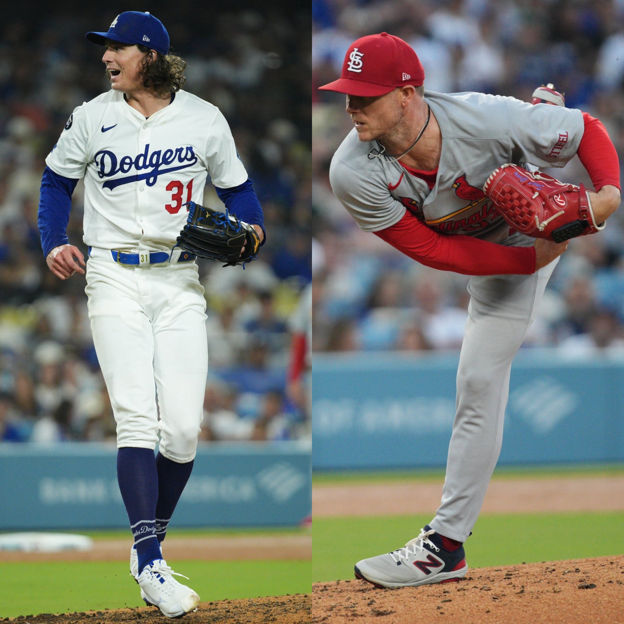 TYLER GLASNOW バブルヘッド 🔥NEW! Los Angeles Dodgers Tyler Glasnow 6-1-24 Bobblehead