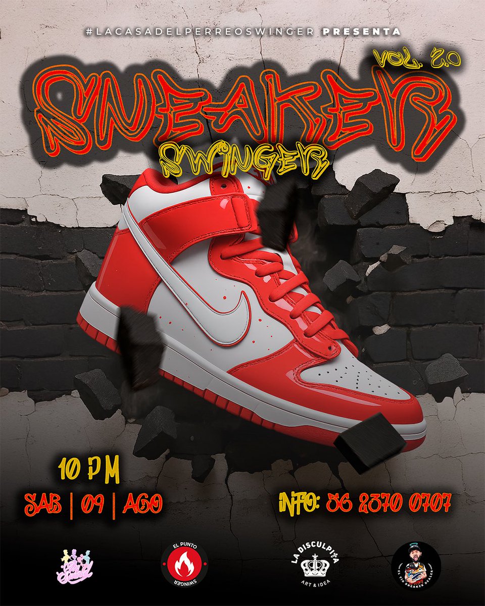EL PUNTO SW (@elpunto_sw) on Twitter photo Todo listo para disfrutar una edición más de #lacasadelperreoswinger
DressCode: tu mejor grasa de papos!
#sneaker SWINGER 2.0
🗓️Nos vemos el sábado 09 de agosto.
👟🔥SNEAKERS x <a href="/papiyoldan23/">El PATRON🥷</a>
📍Spot: #ladisculpita
🎁 Patrocinador: <a href="/ViveSensual/">Vive Sensual</a>
🧢 Merch del punto: Todo listo para disfrutar una edición más de #lacasadelperreoswinger
DressCode: tu mejor grasa de papos!
#sneaker SWINGER 2.0
🗓️Nos vemos el sábado 09 de agosto.
👟🔥SNEAKERS x <a href="/papiyoldan23/">El PATRON🥷</a>
📍Spot: #ladisculpita
🎁 Patrocinador: <a href="/ViveSensual/">Vive Sensual</a>
🧢 Merch del punto: