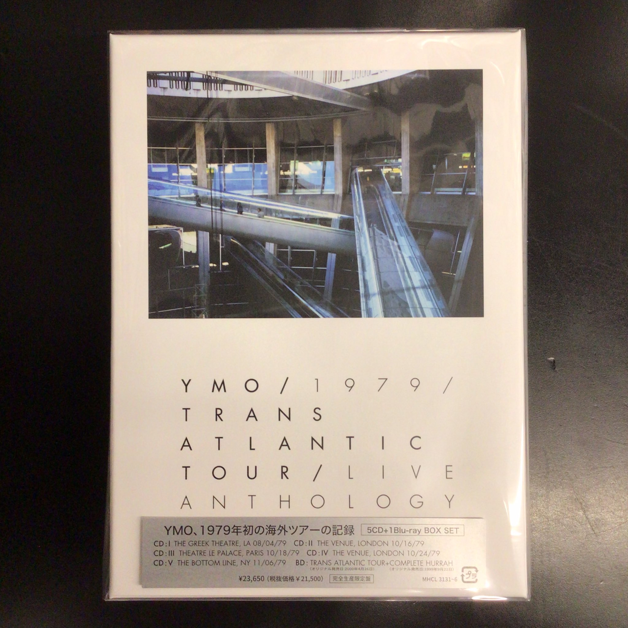 邦楽 YMO 1979 TRANS ATLANTIC TOUR 5CD+Bluray New YMO 1979 TRANS ATLANTIC TOUR LIVE ANTHOLOGY 6 CD Blu-ray