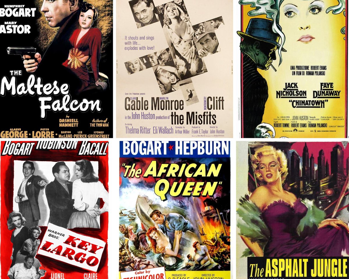 Legendary director John Huston #BOTD 8/5/1906. 
What was your favorite film of his?
